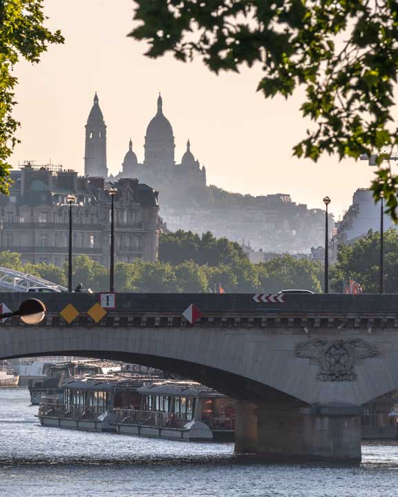 Sacre Coeur Paris Seine